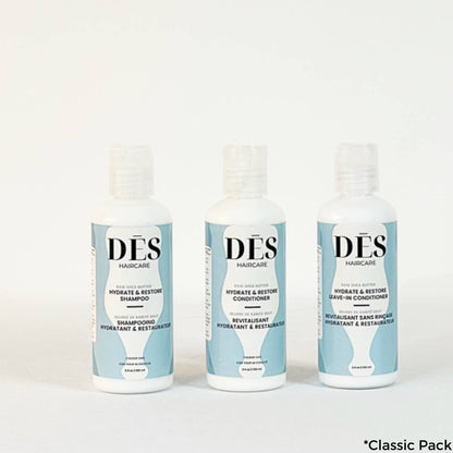 Hydrate &amp; Restore Travel Pack - DES Hair Care