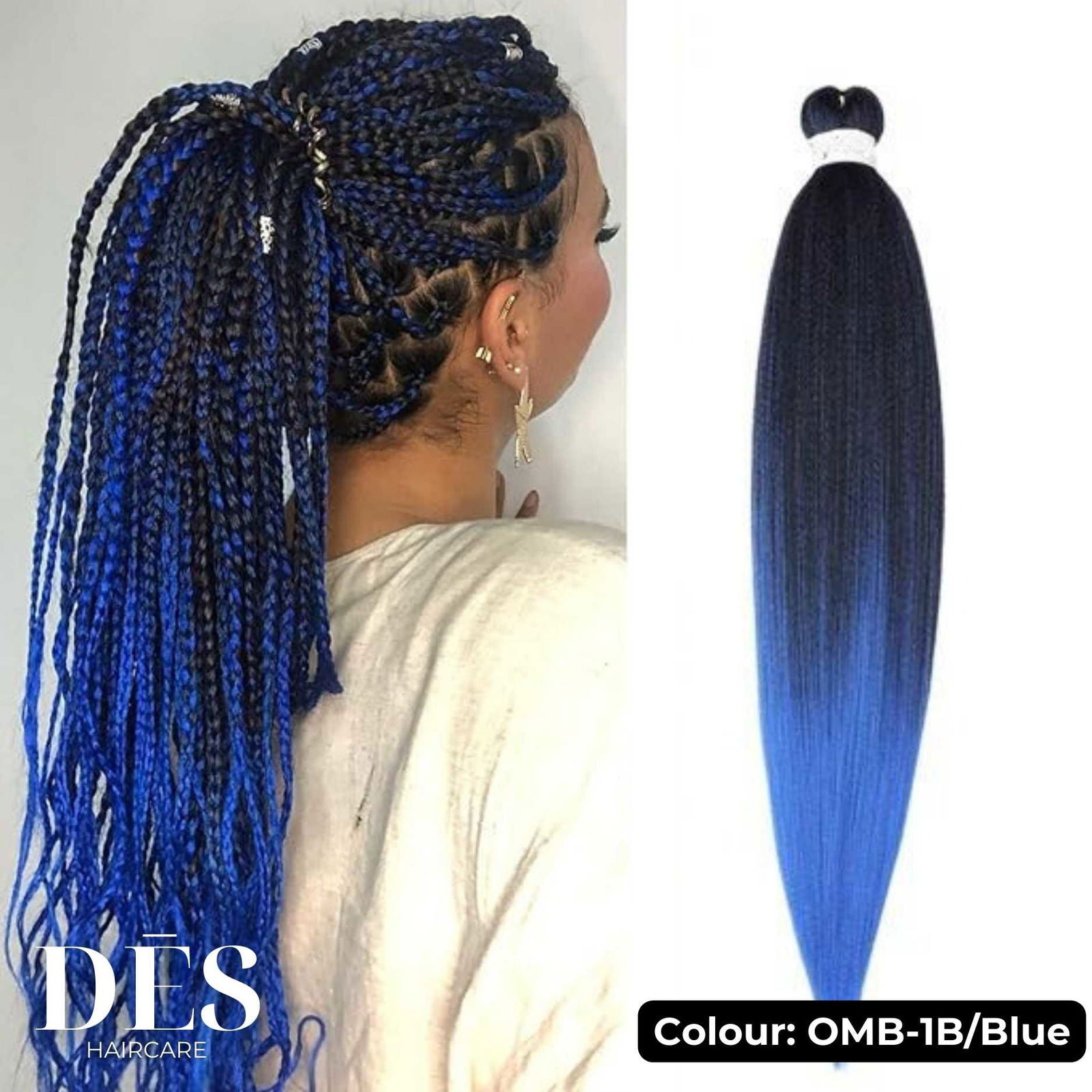 Pre-Stretched Braiding Hair (1 pack) - DES Hair Care