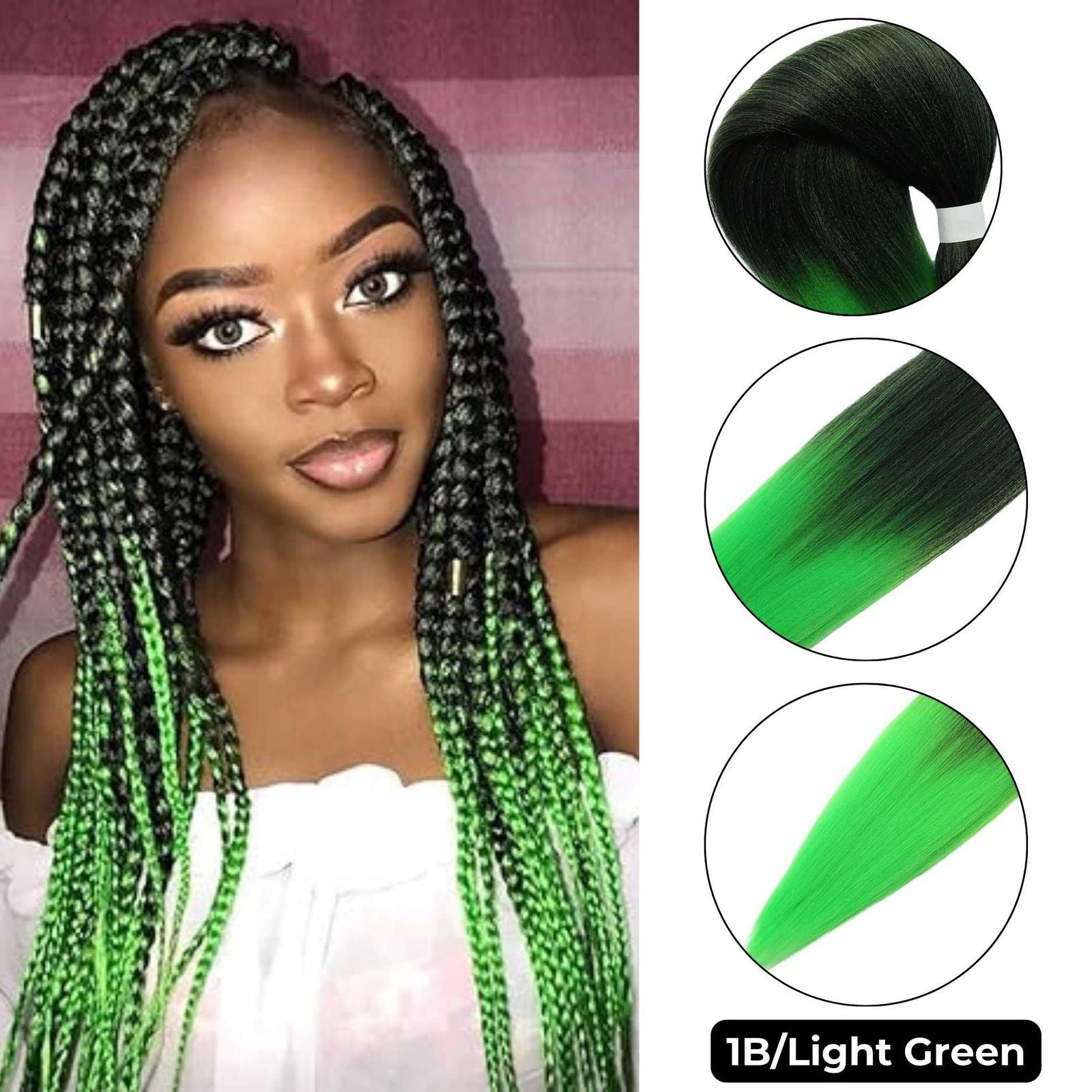 Pre-Stretched Braiding Hair (1 pack) - DES Hair Care